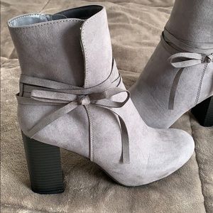 Brand New Grey booties